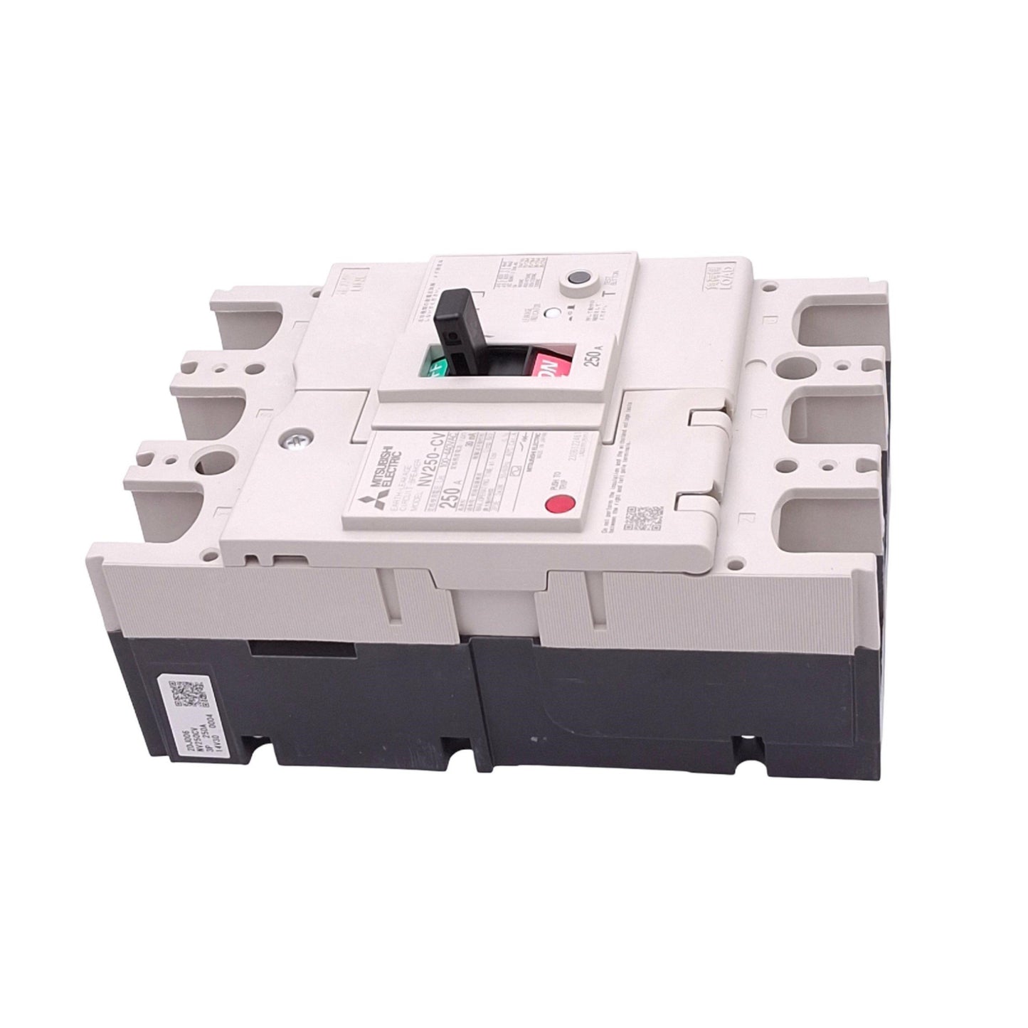 New Mitsubishi NV250-CV3P250A30 Earth Leakage Circuit Breaker, 3-Pole 250A, 30mA EL