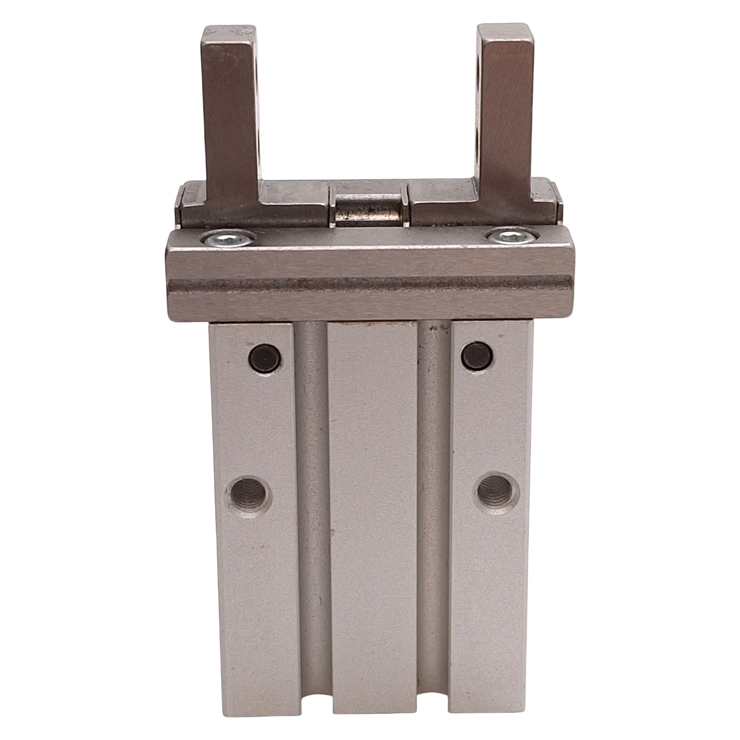 Used SMC MHZ2-16D Parallel Gripper, ø16mm Bore, 6mm Stroke, 0.1-0.7MPa, M5x0.8 Ports