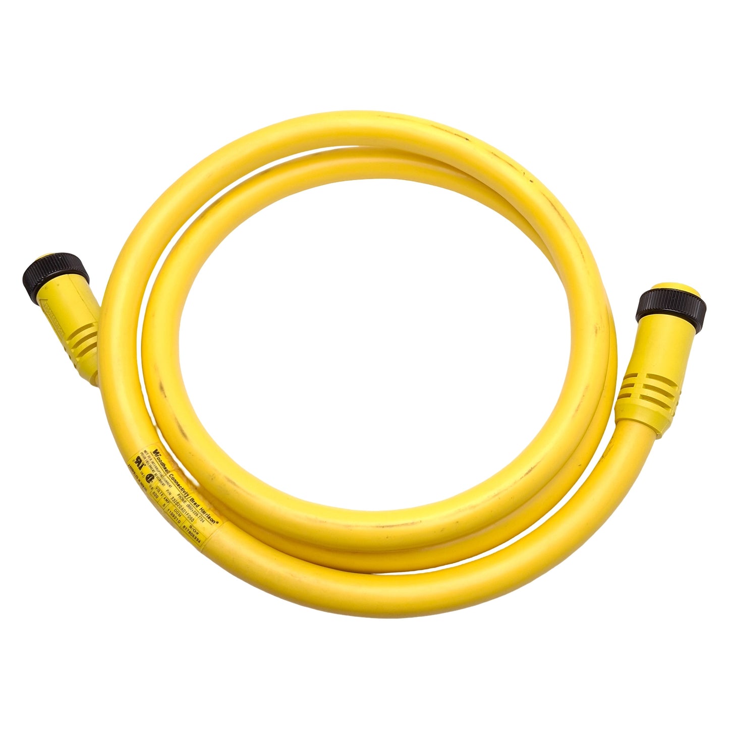 Used Woodhead 332020A01F060 Mini-Change Cordset 600V 5A C-Size 12P Male to Female 6ft