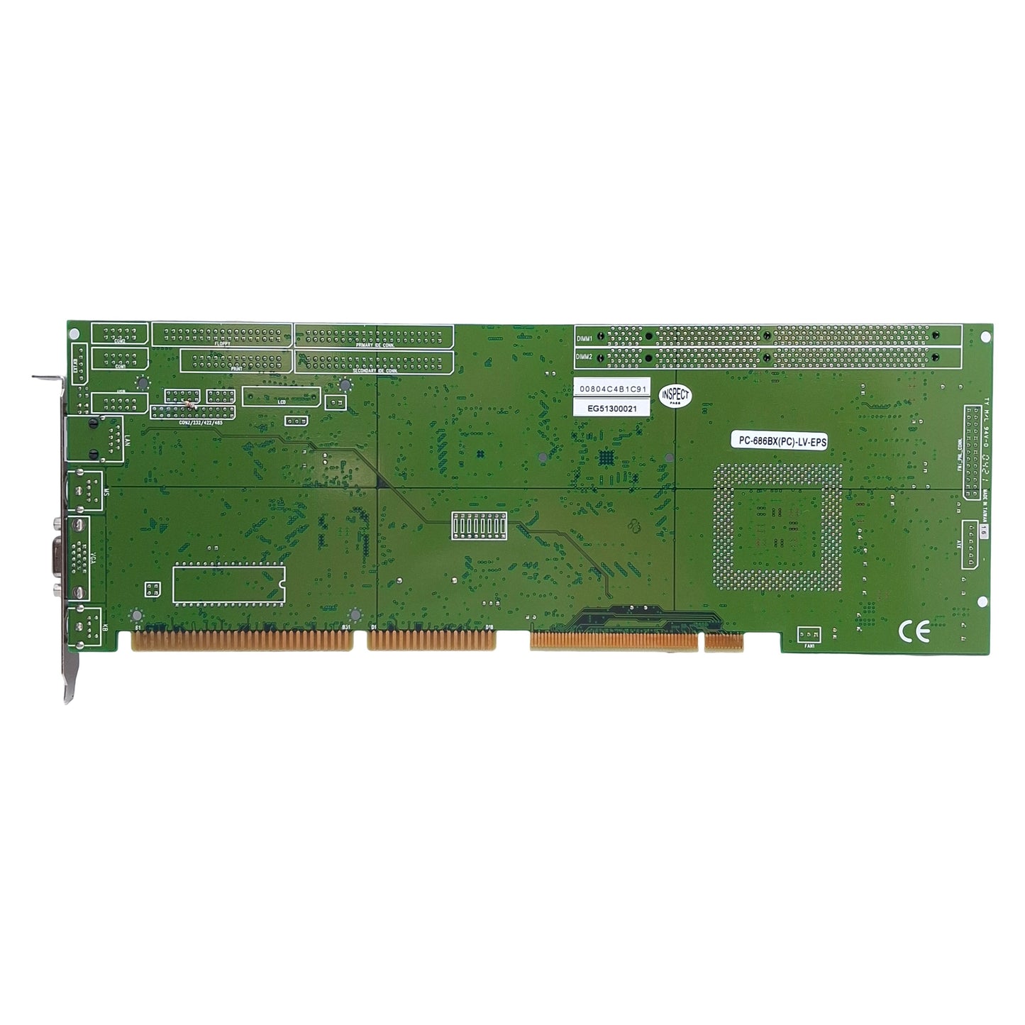 Used Contec PC-686BX(PC)-LV Single Board Computer, PGA370 CPU Socket, PICMG 1.0