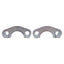 Used Lot of 2 Anchor Fluid Power 16SFXO Split Carbon Steel Flange Kit, 1in Size