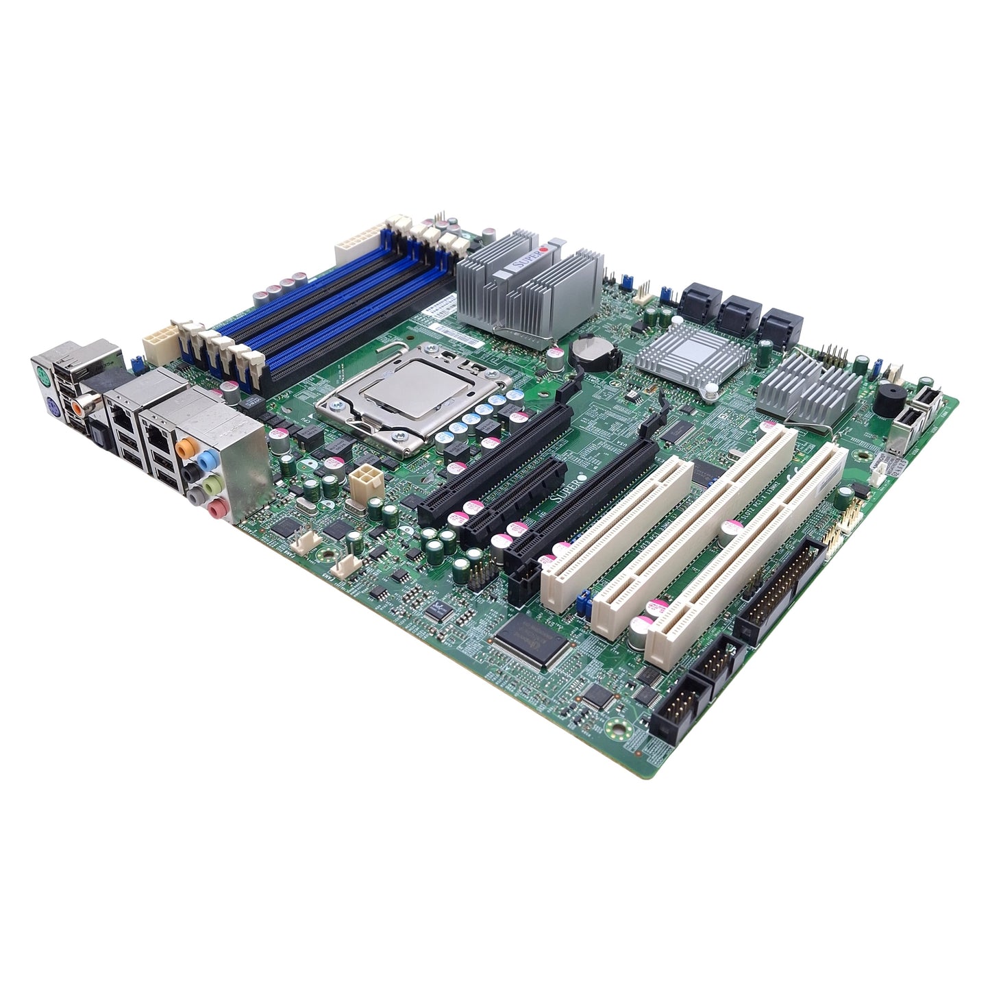 Used Supermicro X8SAX Motherboard w/Intel i7-920 2.67Ghz, 6GB RAM, 2x PCIe x16