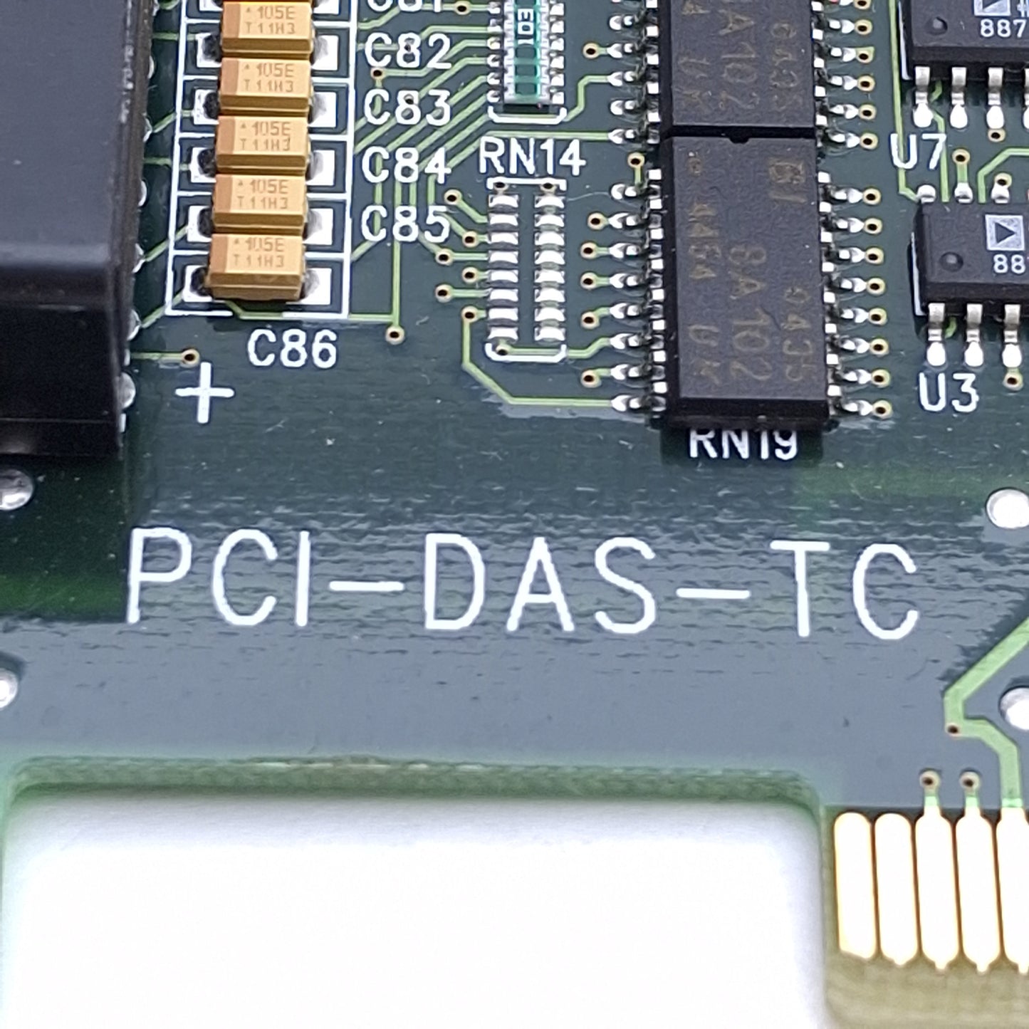 Used Measurement Computing PCI-DAS-TC Thermocouple Input Board 16 Input, 1CJC Input