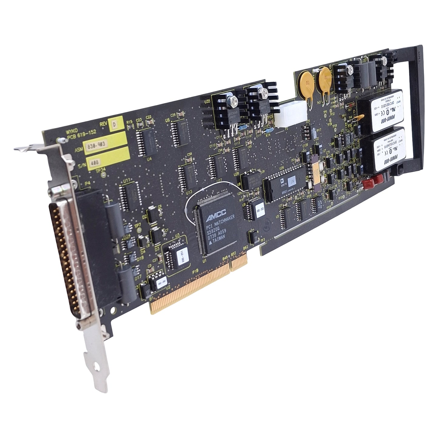 Used Wyko 830-903 619-152 Analog-to-Digital Converter Module, 36-Pin Connector