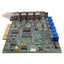 Used Matrox MOR/2VD Morphis Frame Grabber Card, PCI, 4x BNC, 3x 10-Pin, 30-Pin