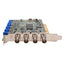 Used Matrox MOR/2VD Morphis Frame Grabber Card, PCI, 4x BNC, 3x 10-Pin, 30-Pin