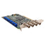 Used Matrox MOR/2VD Morphis Frame Grabber Card, PCI, 4x BNC, 3x 10-Pin, 30-Pin