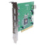 Used SIIG JU-P50212-S5 PCI Expansion Card 5-port, USB 2.0, 480/12/1.5Mbps Data Rate