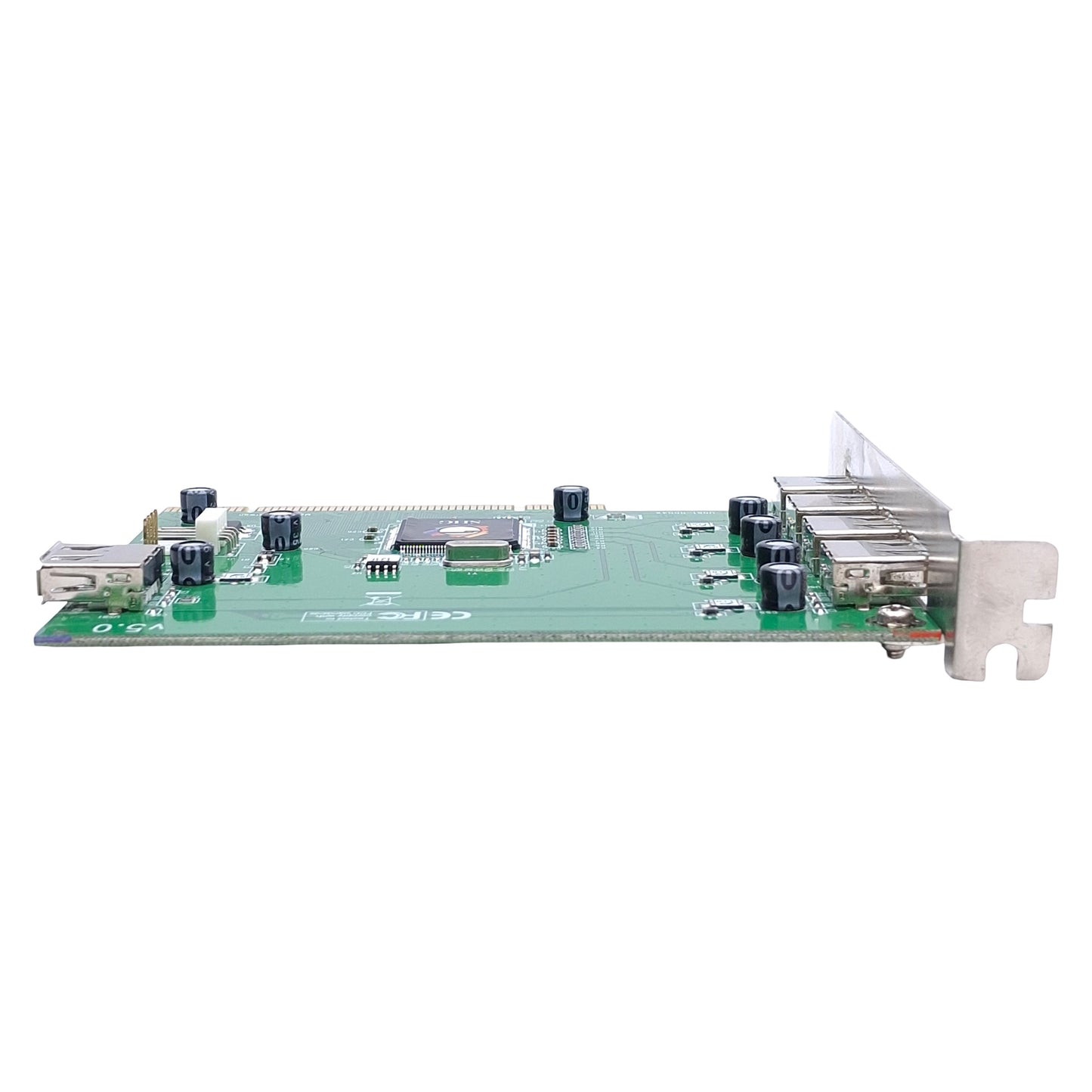 Used SIIG JU-P50212-S5 PCI Expansion Card 5-port, USB 2.0, 480/12/1.5Mbps Data Rate