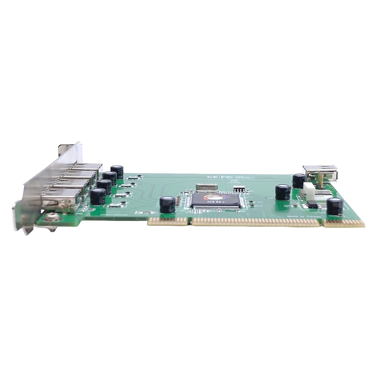Used SIIG JU-P50212-S5 PCI Expansion Card 5-port, USB 2.0, 480/12/1.5Mbps Data Rate