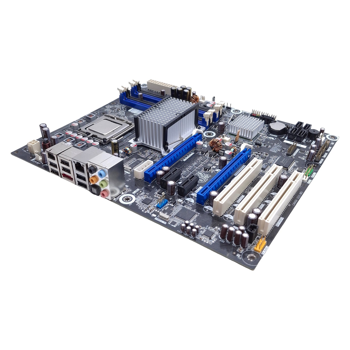 Used Intel DP45SG Motherboard w/Intel Core 2 Duo E8400 3.00GHz, ATX, 4x 240-pin DDR3