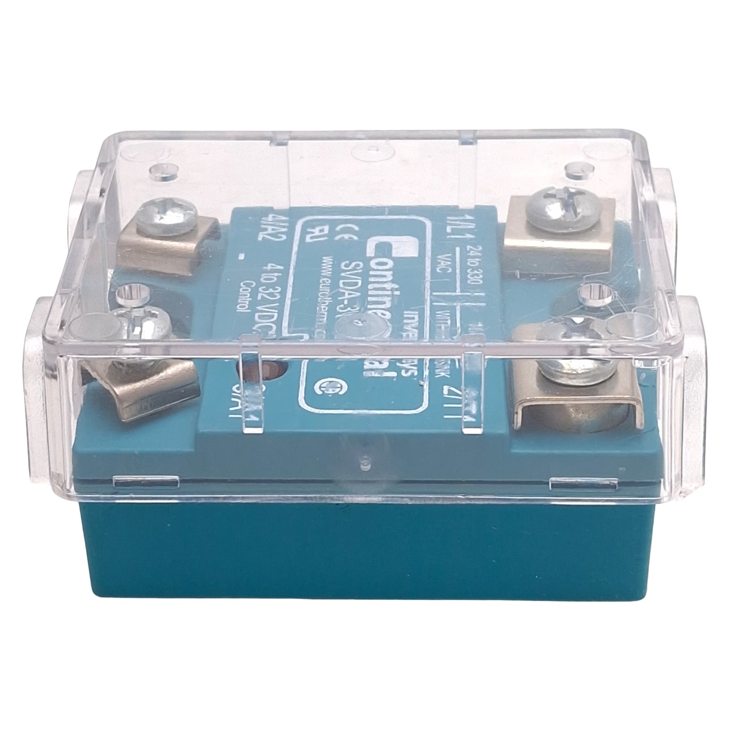 Used Continental SVDA-3V10 Solid State Relay, 4-32VDC Control, 10A 24-330VAC Load
