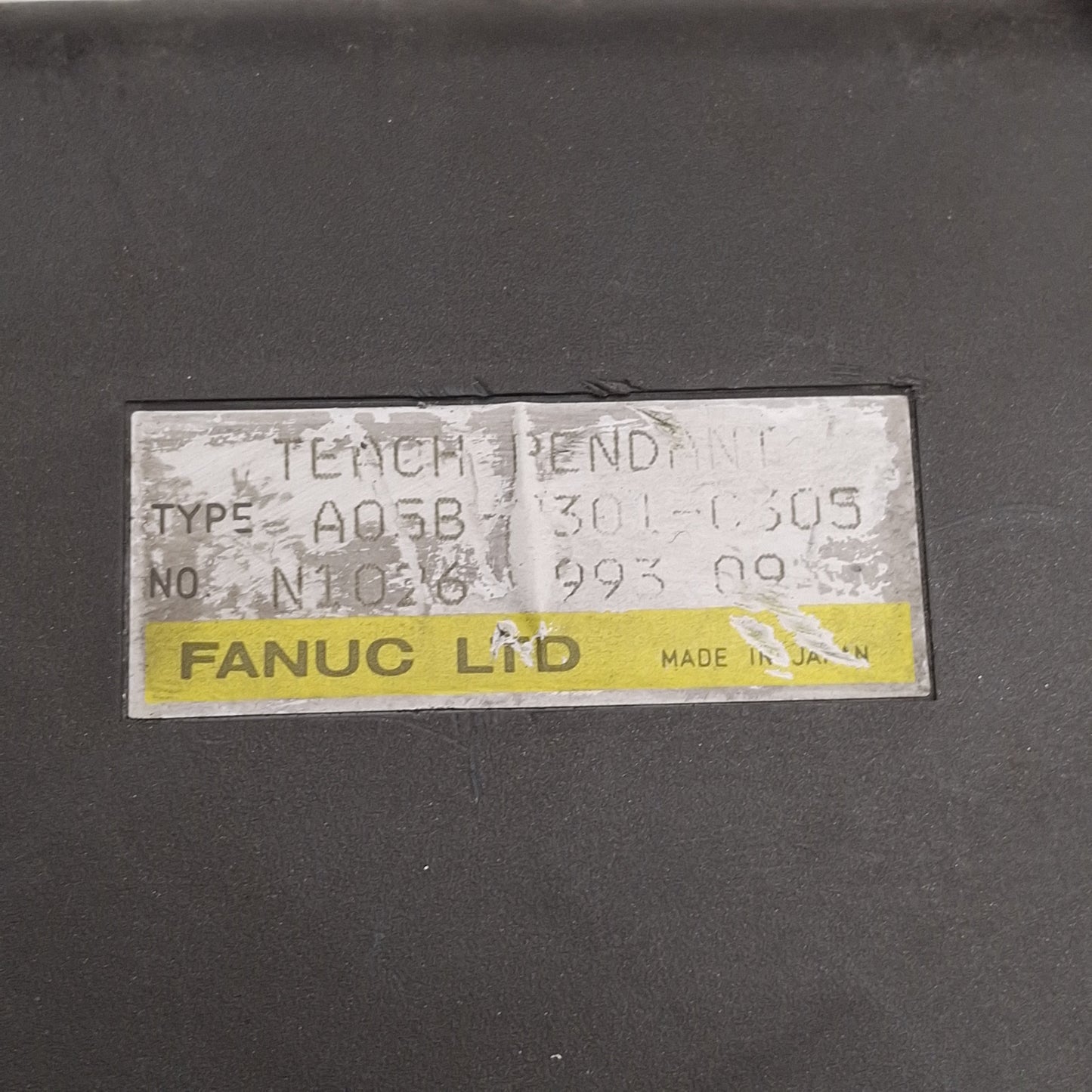 For parts or not working Fanuc A05B-2301-C301 Robotics Teach Pendant For Robot Controllers *For Parts*