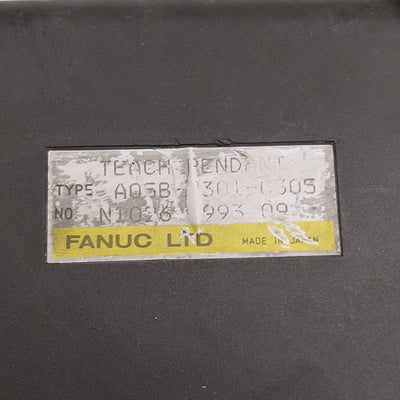 For parts or not working Fanuc A05B-2301-C301 Robotics Teach Pendant For Robot Controllers *For Parts*