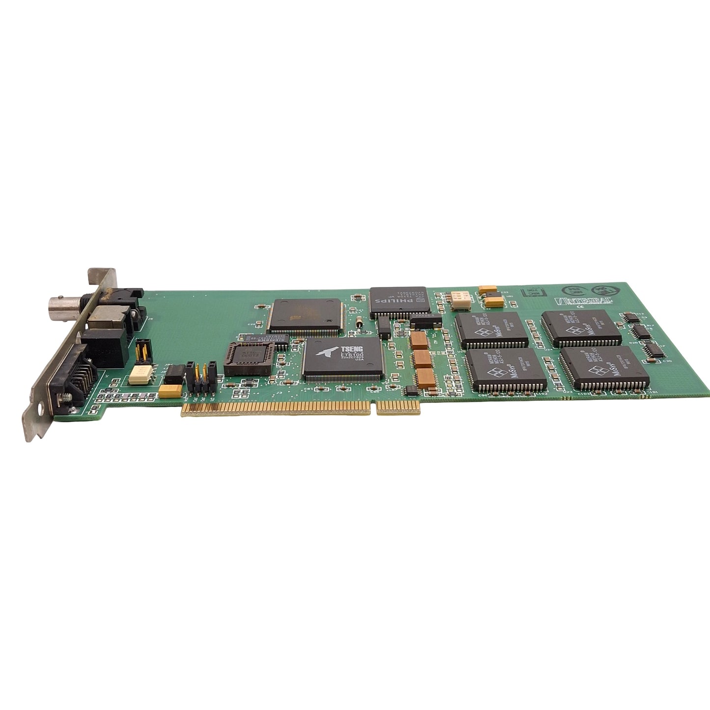 Used Integral Technologies 3085 D3 33 Video Card/Frame Grabber, PCI, VGA, BNC/S-Video