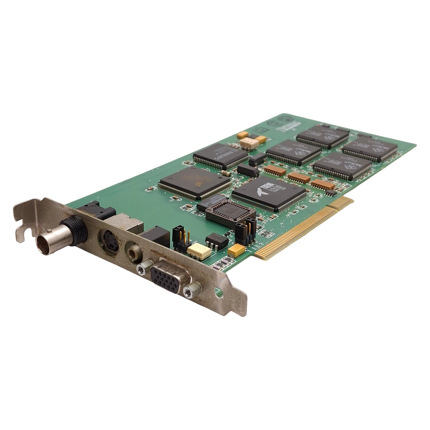 Used Integral Technologies 3085 D3 33 Video Card/Frame Grabber, PCI, VGA, BNC/S-Video