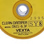 Used Vexta D6CL-6.3F Clean Damper, ø0.25in ID, ø1.75in OD, 0.77oz-in² Inertia