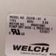 Used Welch 2522B-01 Dry WOB-L Piston Pressure & Vacuum Pump 115VAC 60Hz, 22LPM