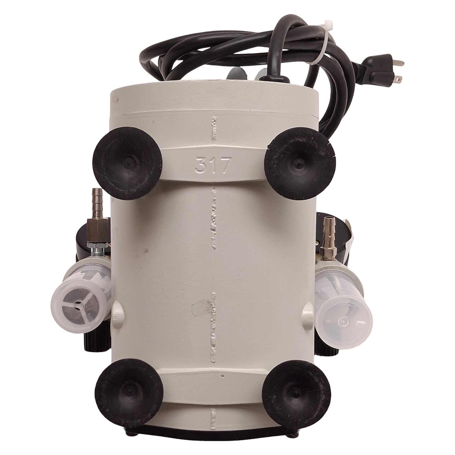Used Welch 2522B-01 Dry WOB-L Piston Pressure & Vacuum Pump 115VAC 60Hz, 22LPM