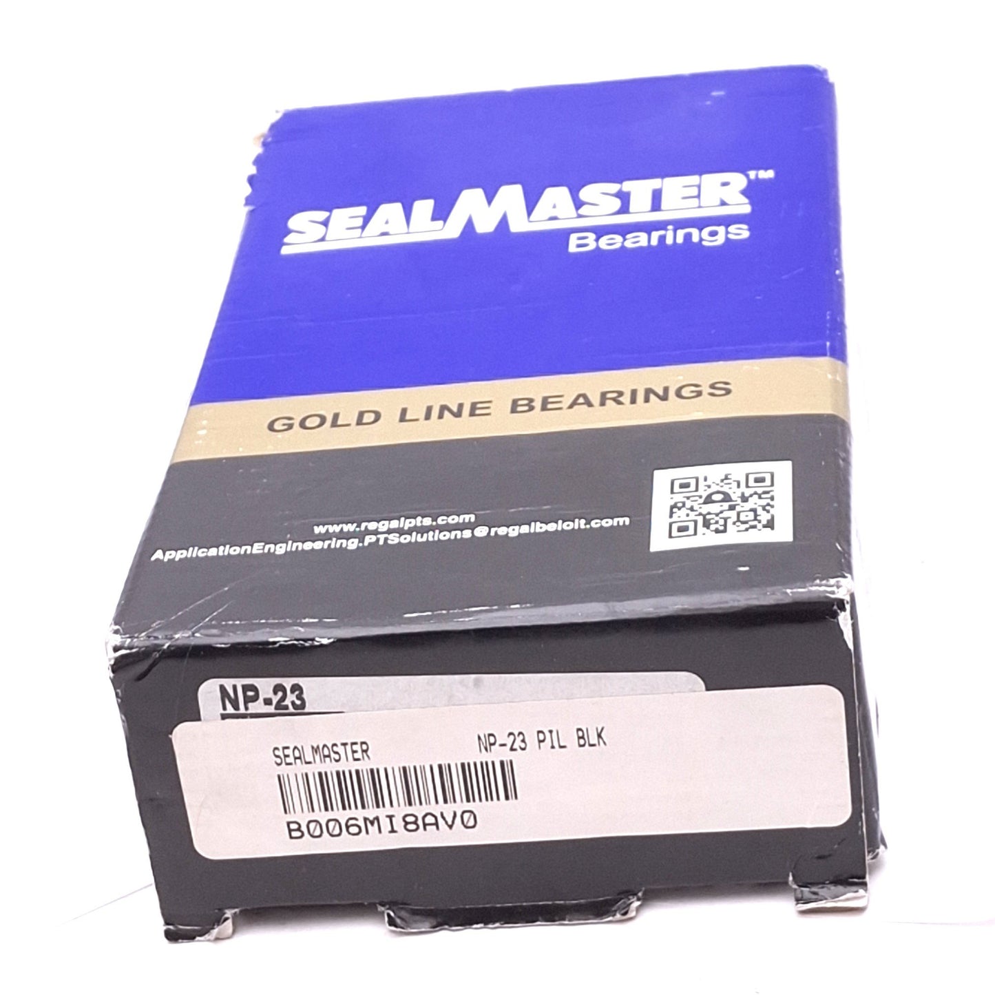New SealMaster Bearings NP-23 PIL BLK Pillow Block Bearing, 1-7/16in Bore, 4650rpm