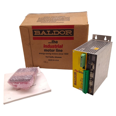 New Baldor FD2A05TR-RN20 FlexDrive AC Servo Drive Single Phase, 230VAC Input, RS232