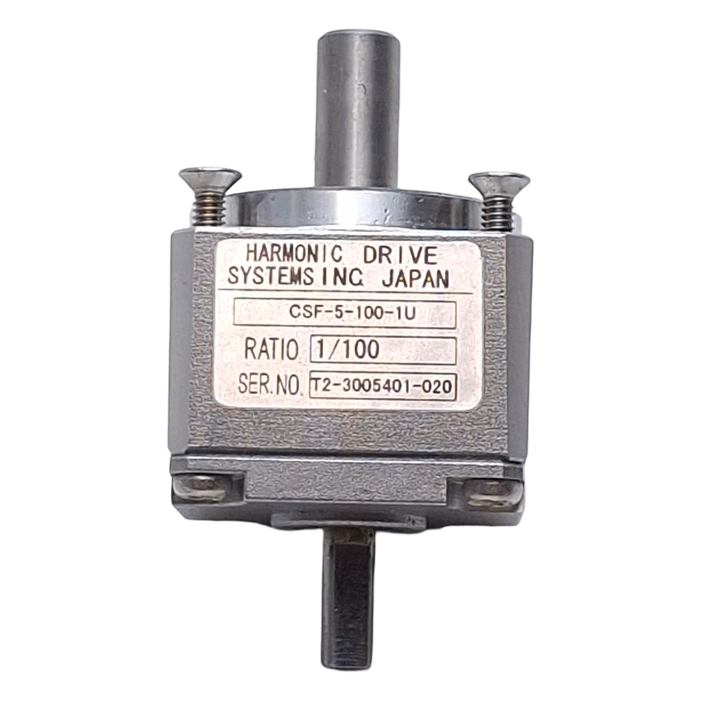 Used Harmonic Drive CSF-5-100-1U Supermini Gearhead, 100:1 Ratio, 6500rpm, ø3mm Shaft