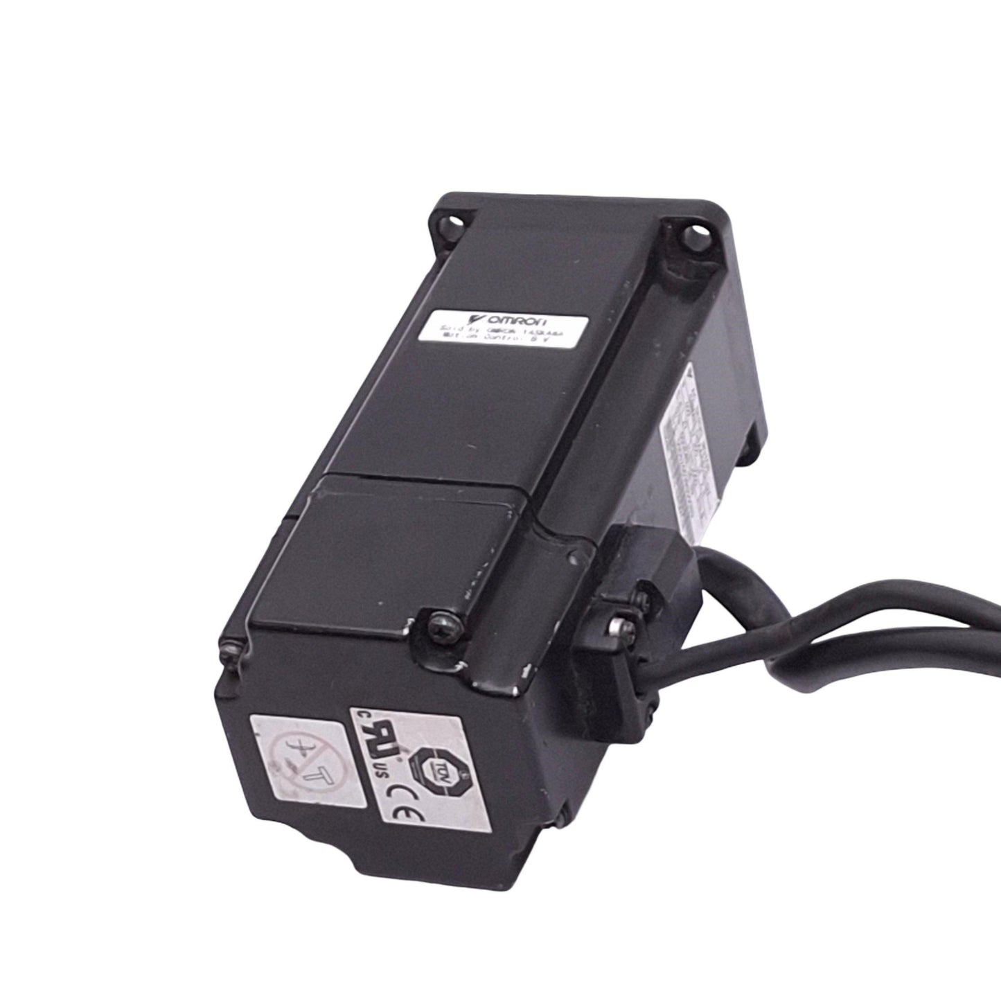 Used Yaskawa SGMAH-04AAA61D-0Y Servo Motor, 200V, 400W, 1.27Nm, 3000RPM, 60mm Frame