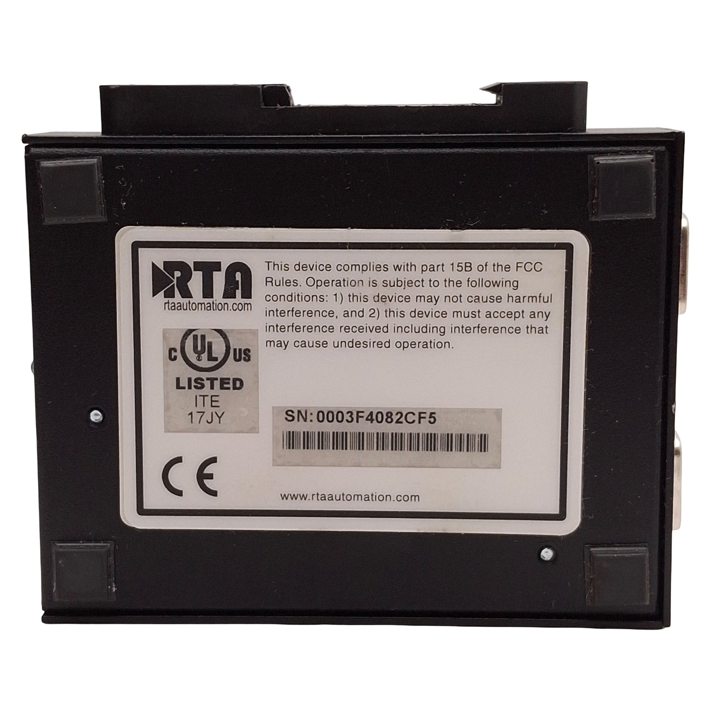 Used RTA 435NBX-D ASCII To Allen Bradley PLC Gateway, RS232/485/422 12-24VDC DIN Rail