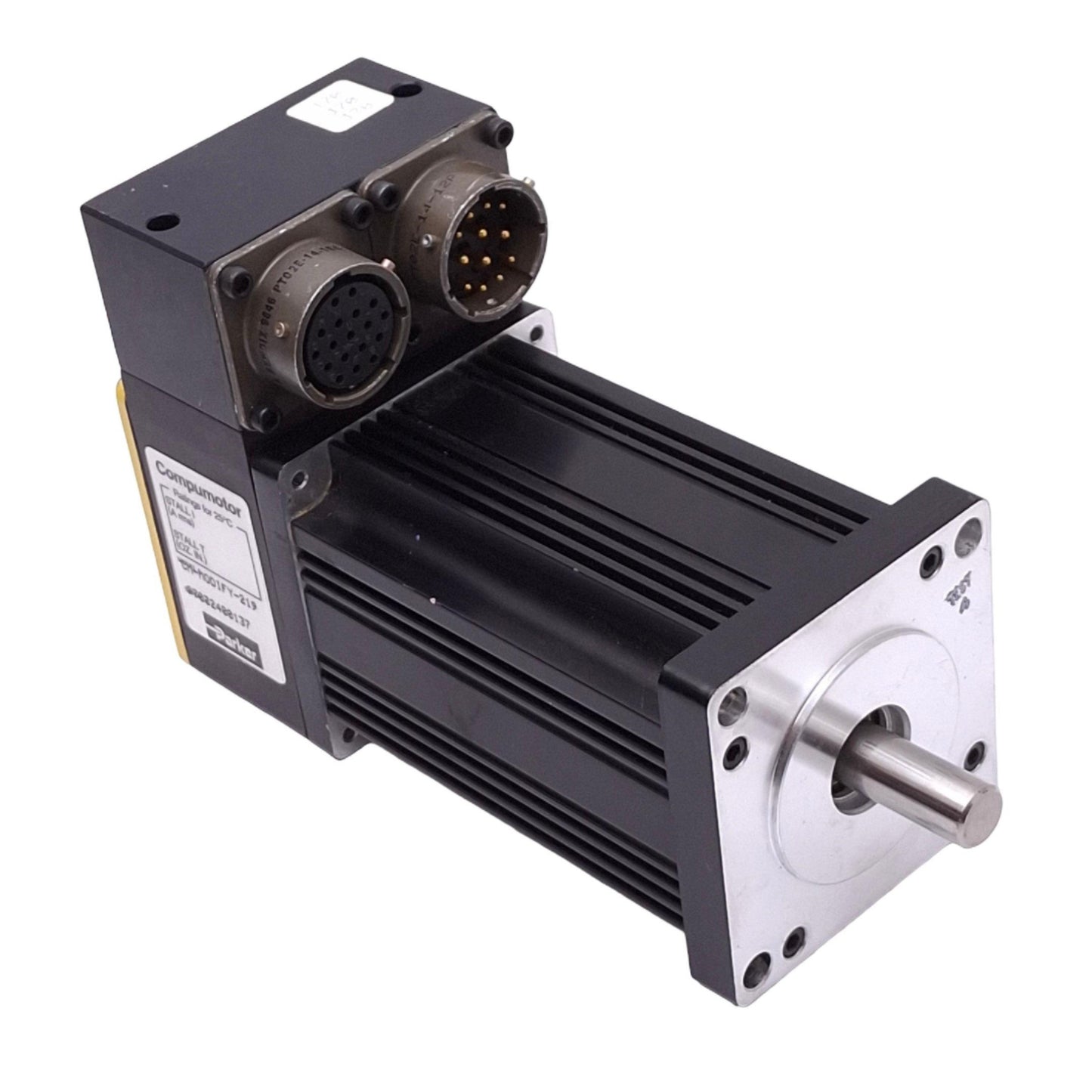 Used Parker Compumotor CM-MODIFY-219 Brushless DC Servo Motor, 3/8in Shaft, NEMA 23