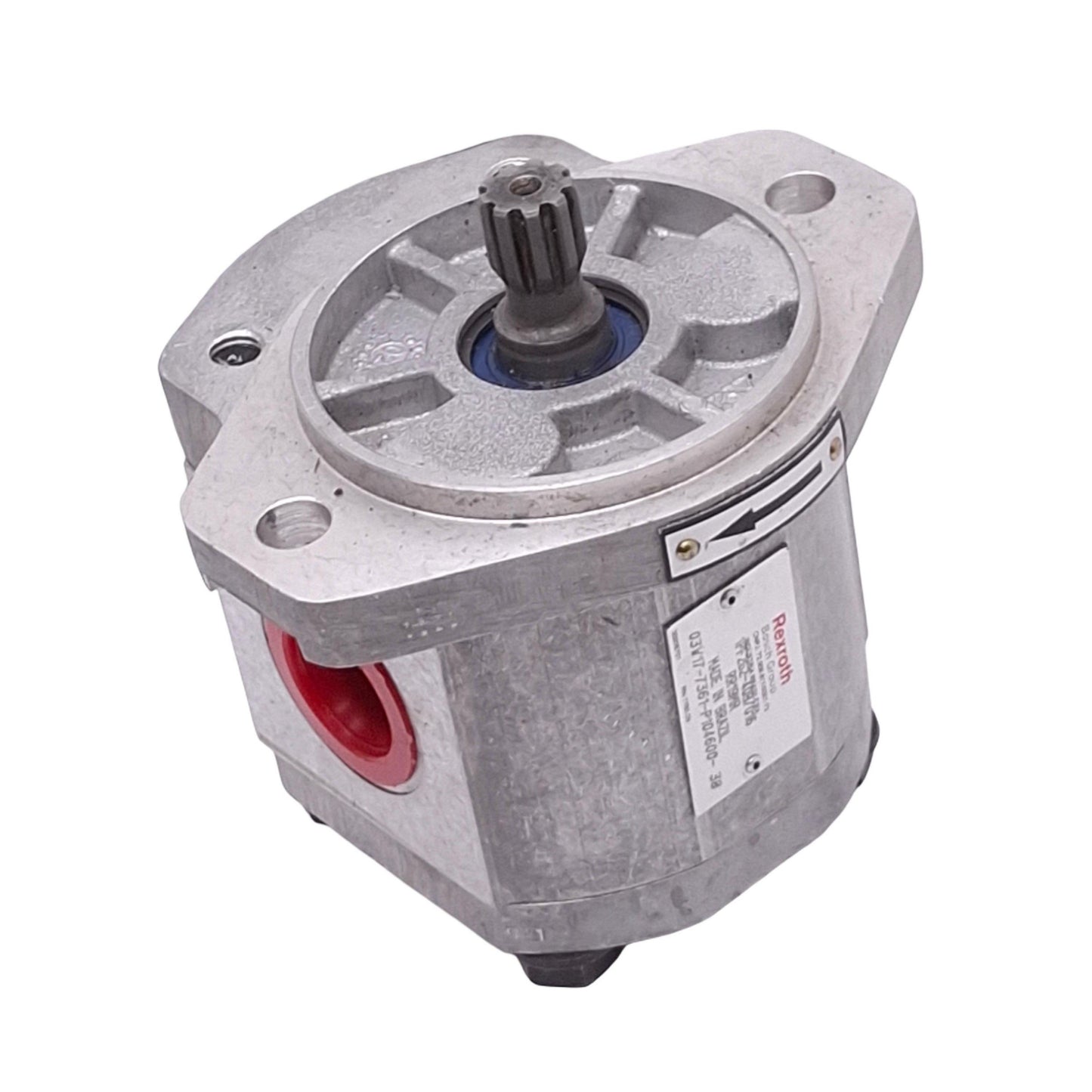Used Bosch Rexroth 1PF2G2-40B/016 RR19MR Gear Pump, 16.2cm3/rev 3000rpm 300bar Max