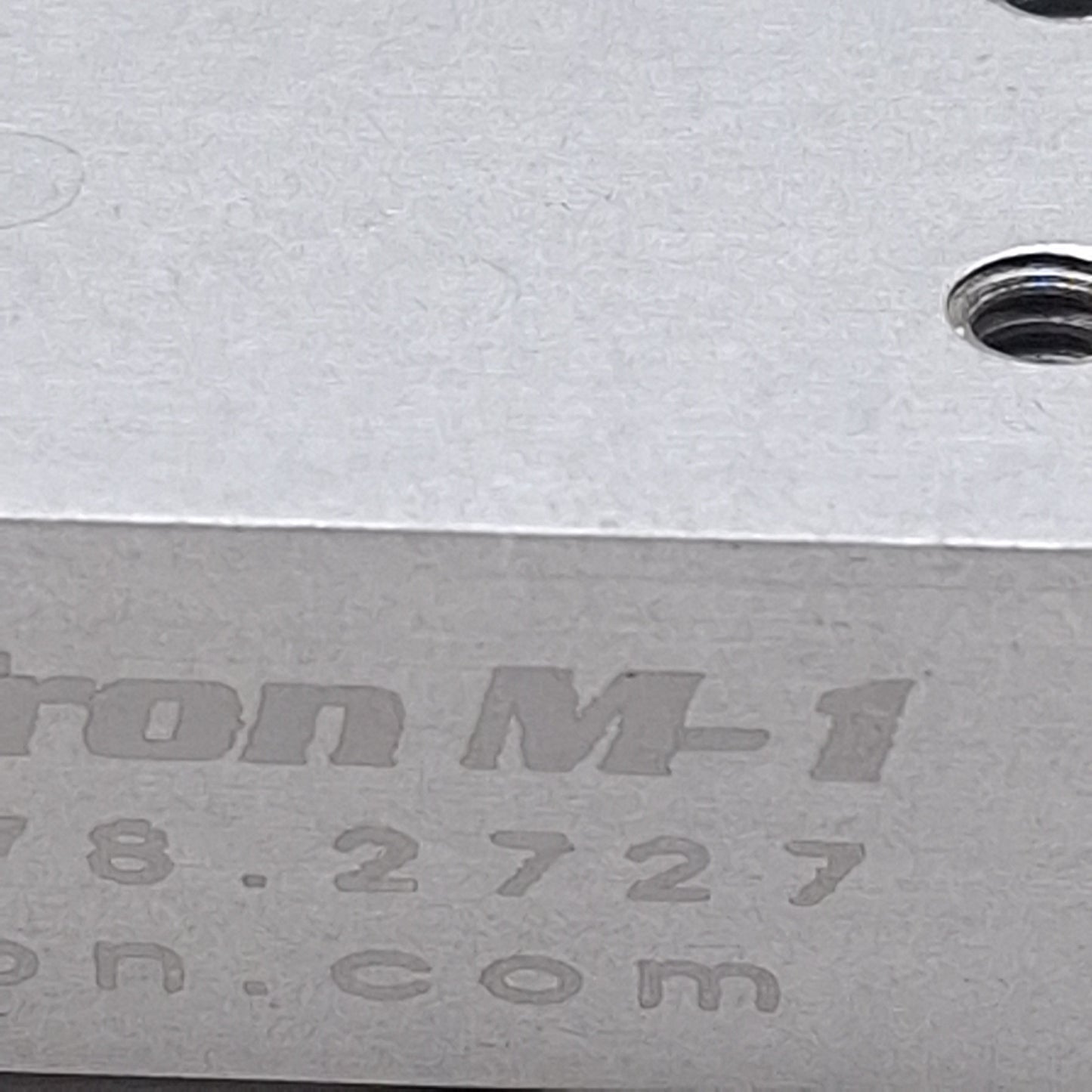 Used Del-Tron M-1 Ball Slide Assembly, 0.5in Travel, 10lbs Load, 1.56in x 1in x 0.5in