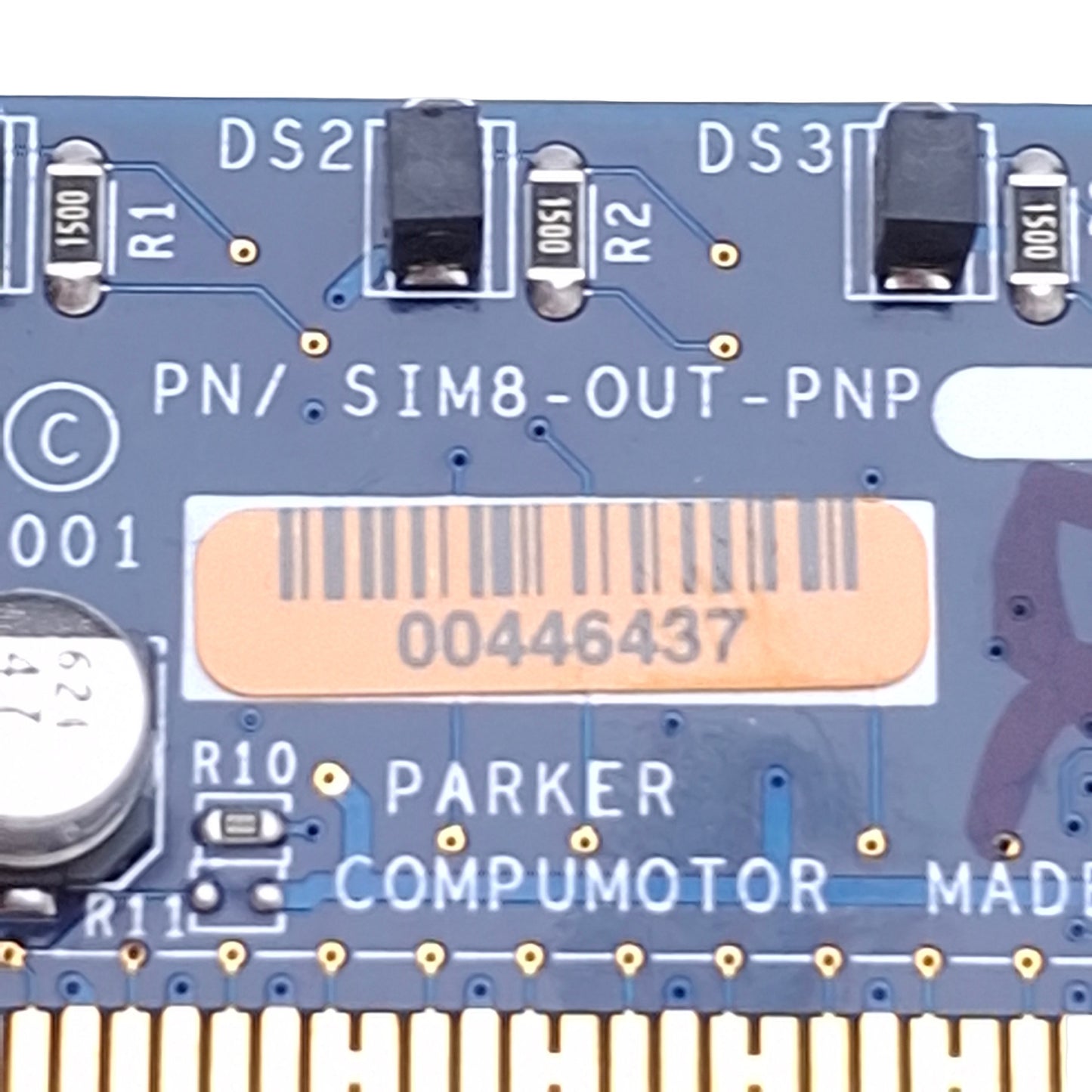 Used Parker SIM8-OUT-PNP 71-020191-01 Digital Output Sourcing SIM Card for 6K Drives