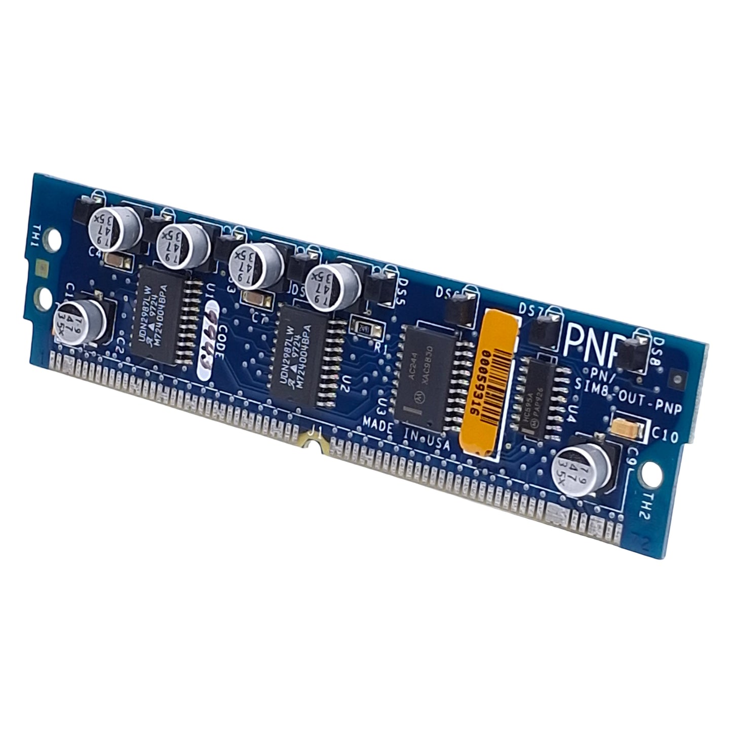 Used Parker SIM8-OUT-PNP 71-017810-01 Digital Output Sourcing SIM Card for 6K Drives