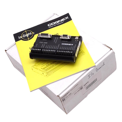 New Cognex CIO-1400 In-Sight Machine Vision I/O Expansion Module, RS232C, 24VDC