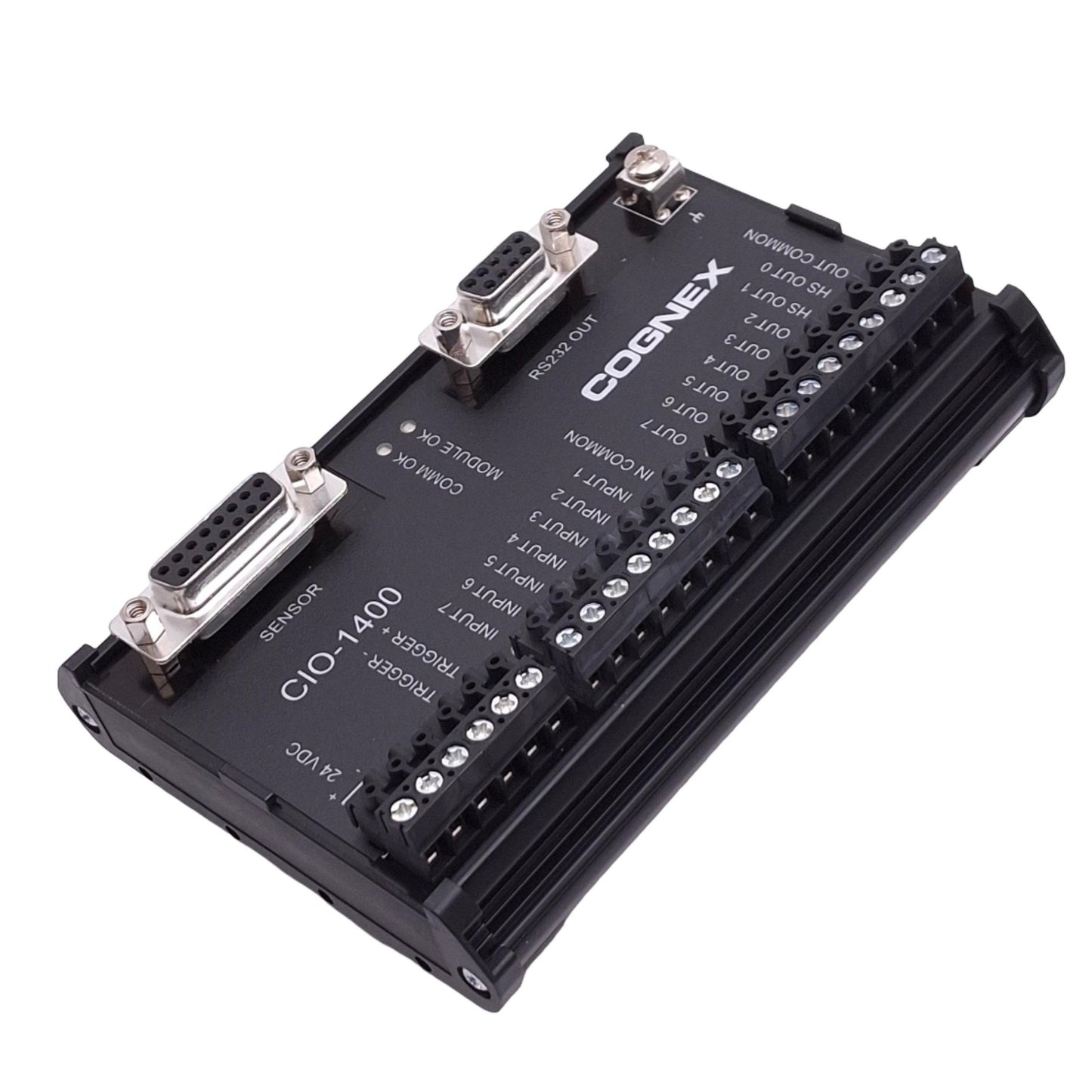 New Cognex CIO-1400 In-Sight Machine Vision I/O Expansion Module, RS232C, 24VDC