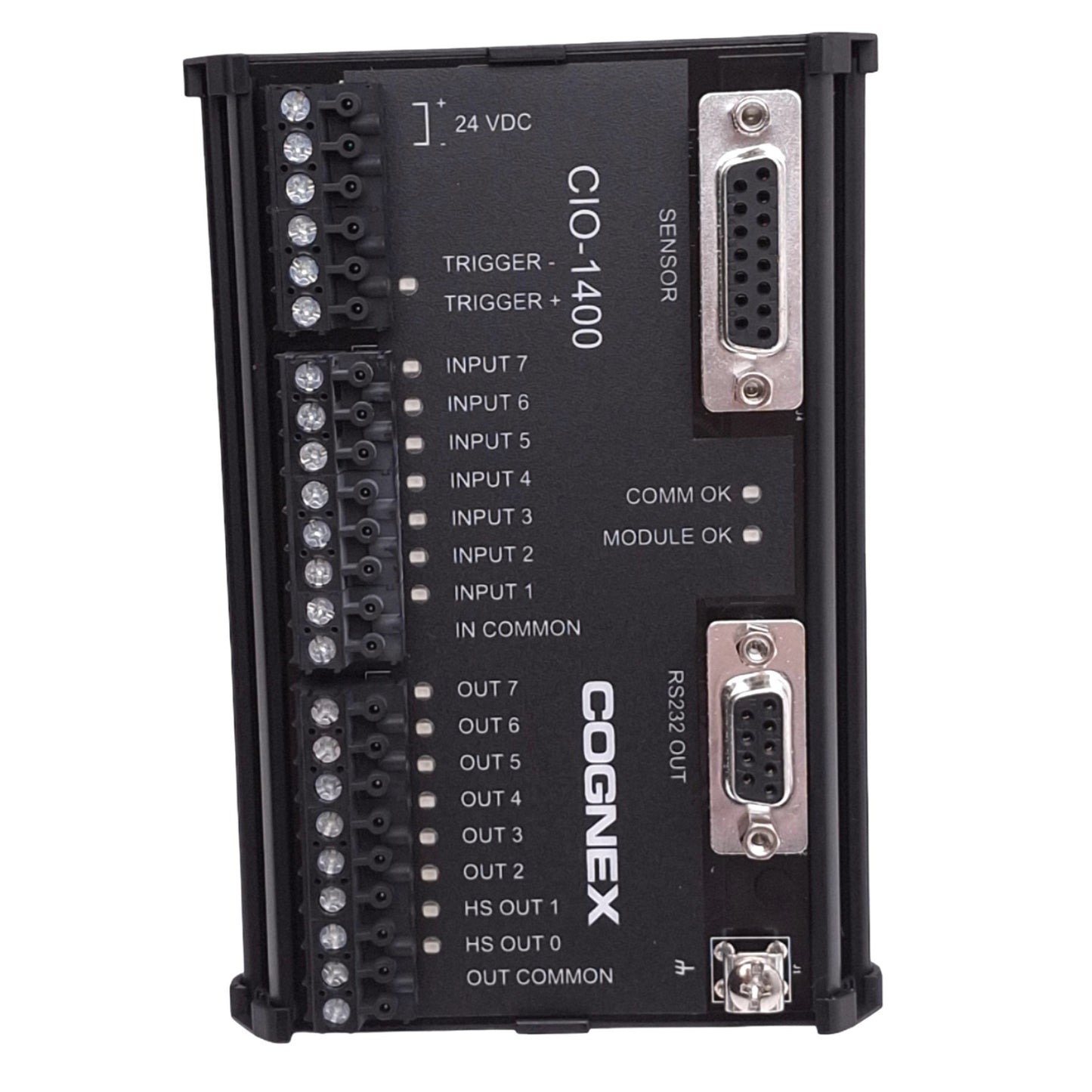 New Cognex CIO-1400 In-Sight Machine Vision I/O Expansion Module, RS232C, 24VDC
