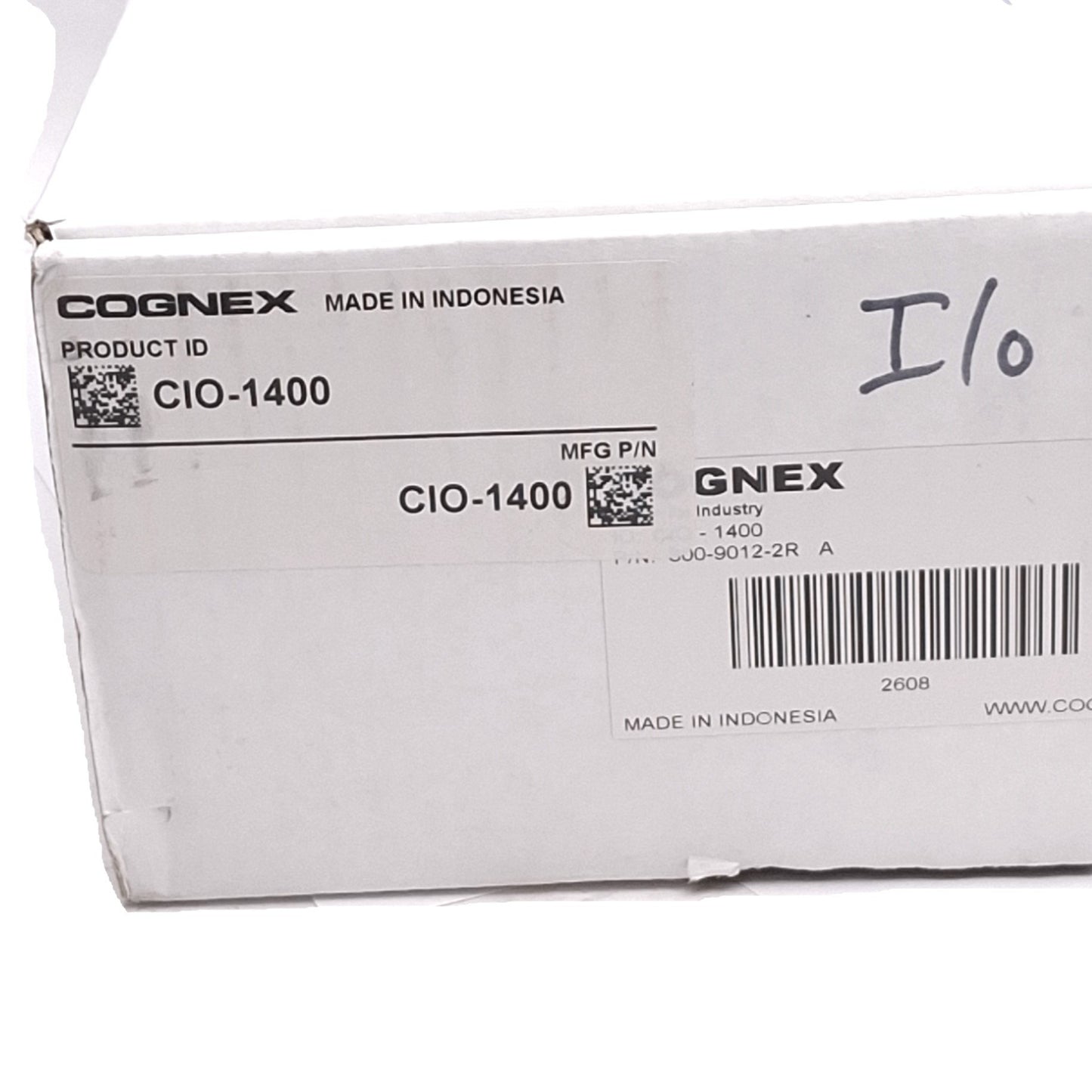 New Cognex CIO-1400 In-Sight Machine Vision I/O Expansion Module, RS232C, 24VDC