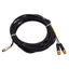 Used L-Com CCD244MB-20 Assembled S-Video Cable, S-Video Male to Dual BNC Male, 20ft