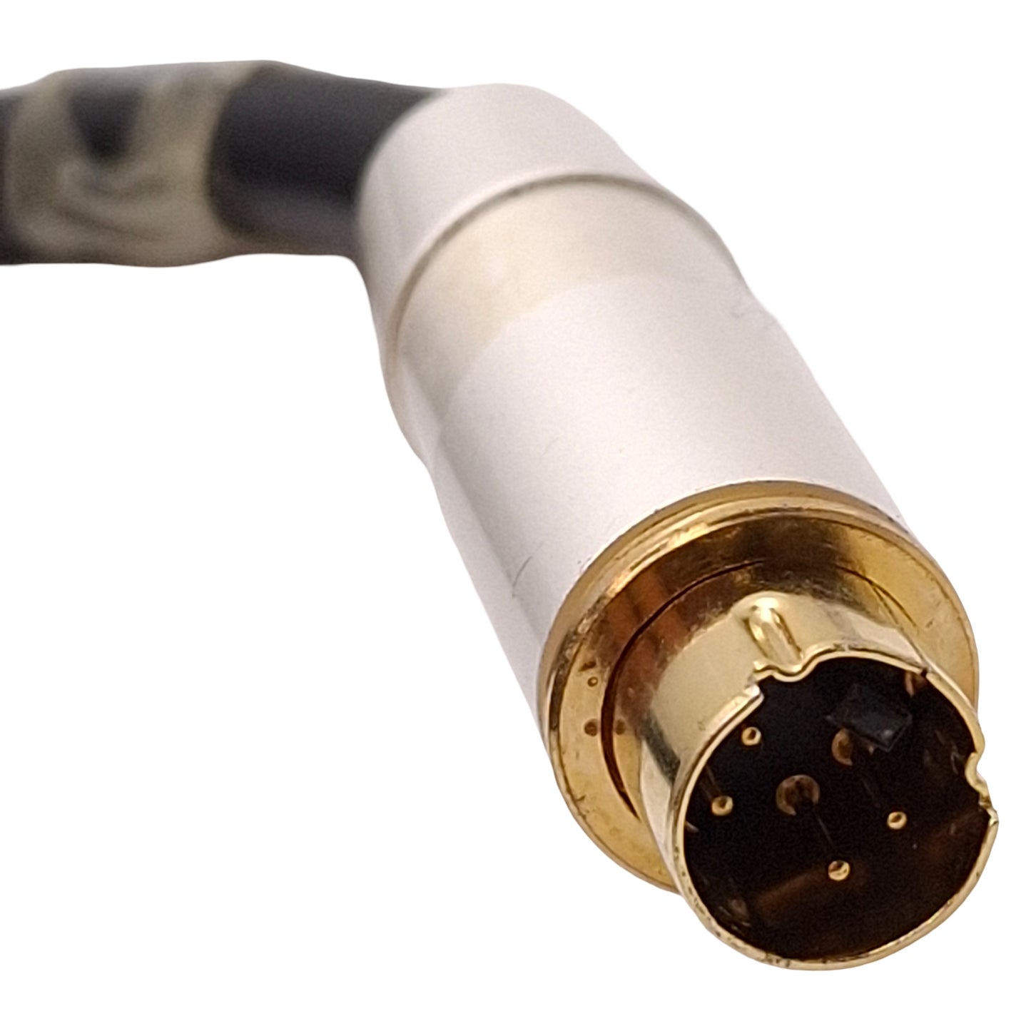 Used L-Com CCD244MB-20 Assembled S-Video Cable, S-Video Male to Dual BNC Male, 20ft