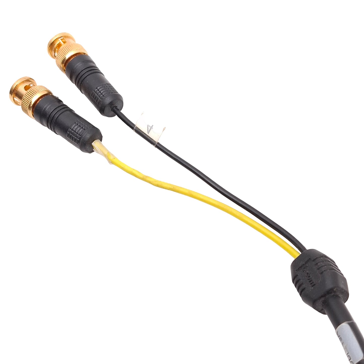 Used L-Com CCD244MB-20 Assembled S-Video Cable, S-Video Male to Dual BNC Male, 20ft