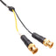 Used L-Com CCD244MB-20 Assembled S-Video Cable, S-Video Male to Dual BNC Male, 20ft