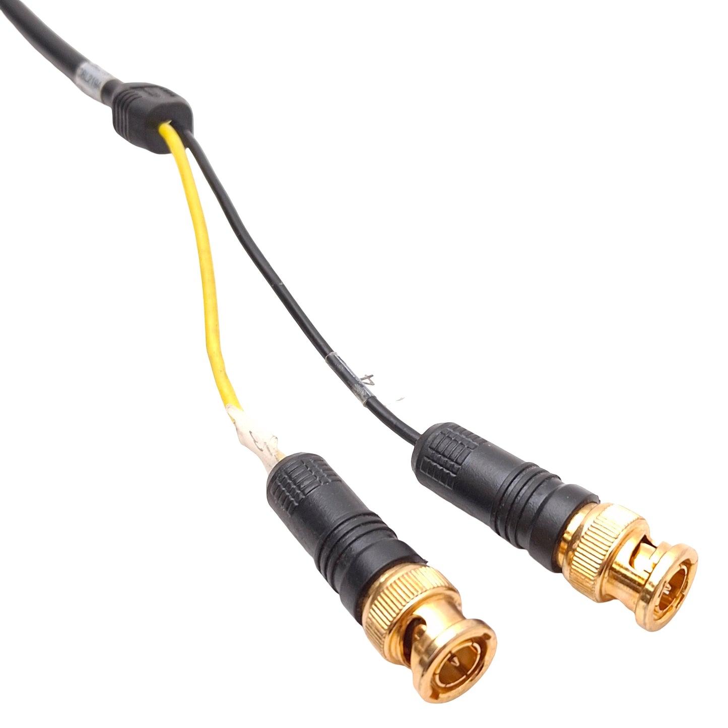 Used L-Com CCD244MB-20 Assembled S-Video Cable, S-Video Male to Dual BNC Male, 20ft