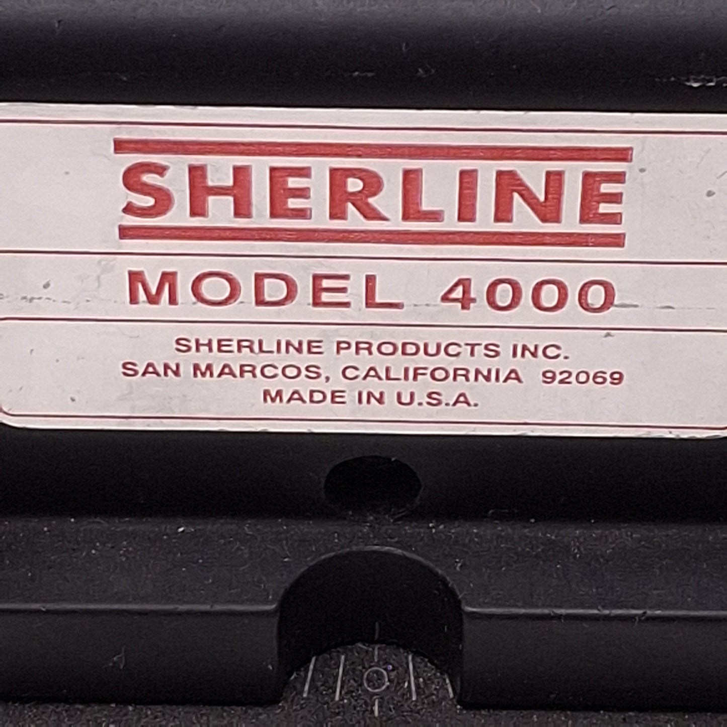 Used Sherline 4000 Tabletop Lathe w/2.5in 3-Jaw Chunk & Speed Control, 8in Length