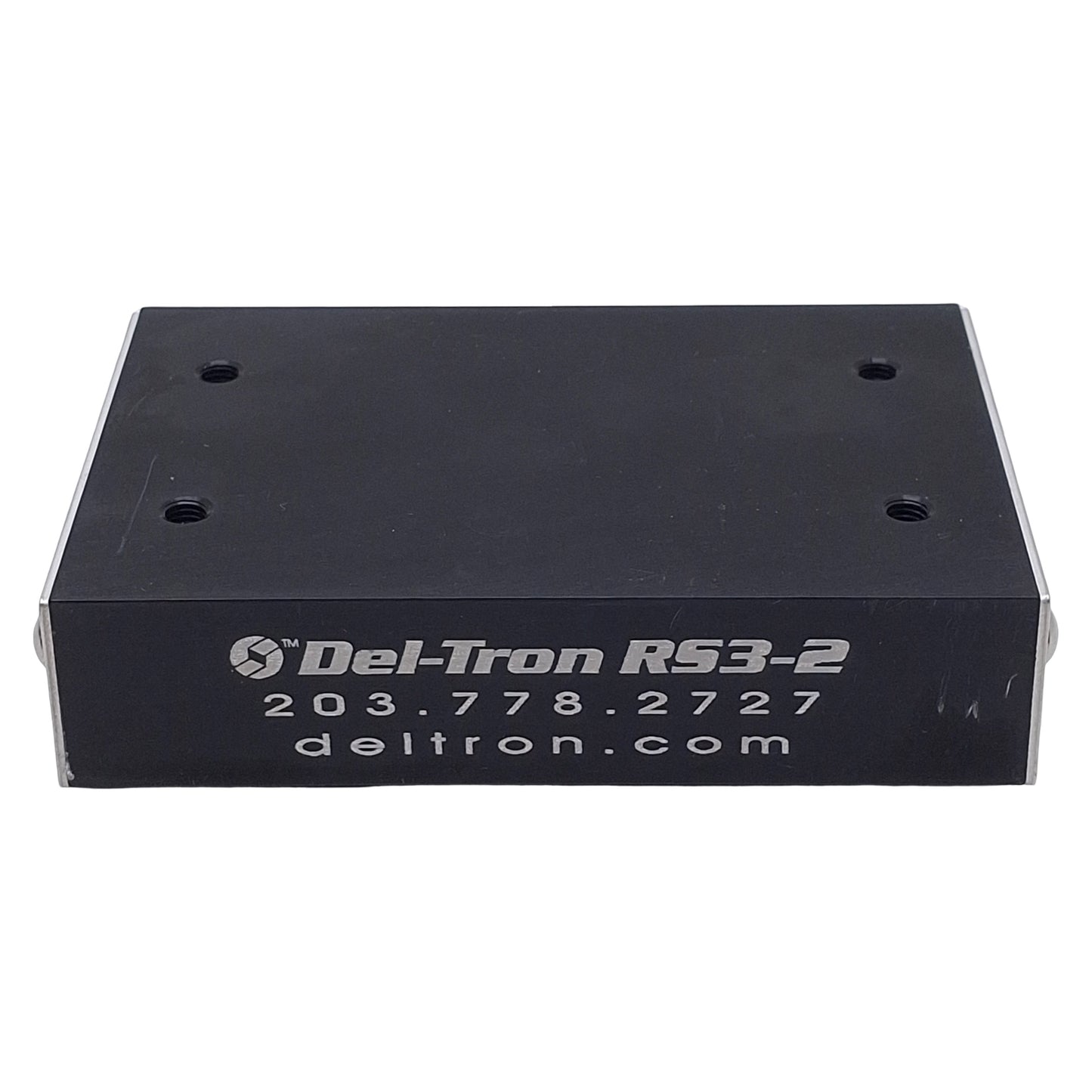 Used Del-Tron RS3-2 Crossed Roller Slide, 2in Travel, 352lbs Load, 4in x 2.62in x 1in