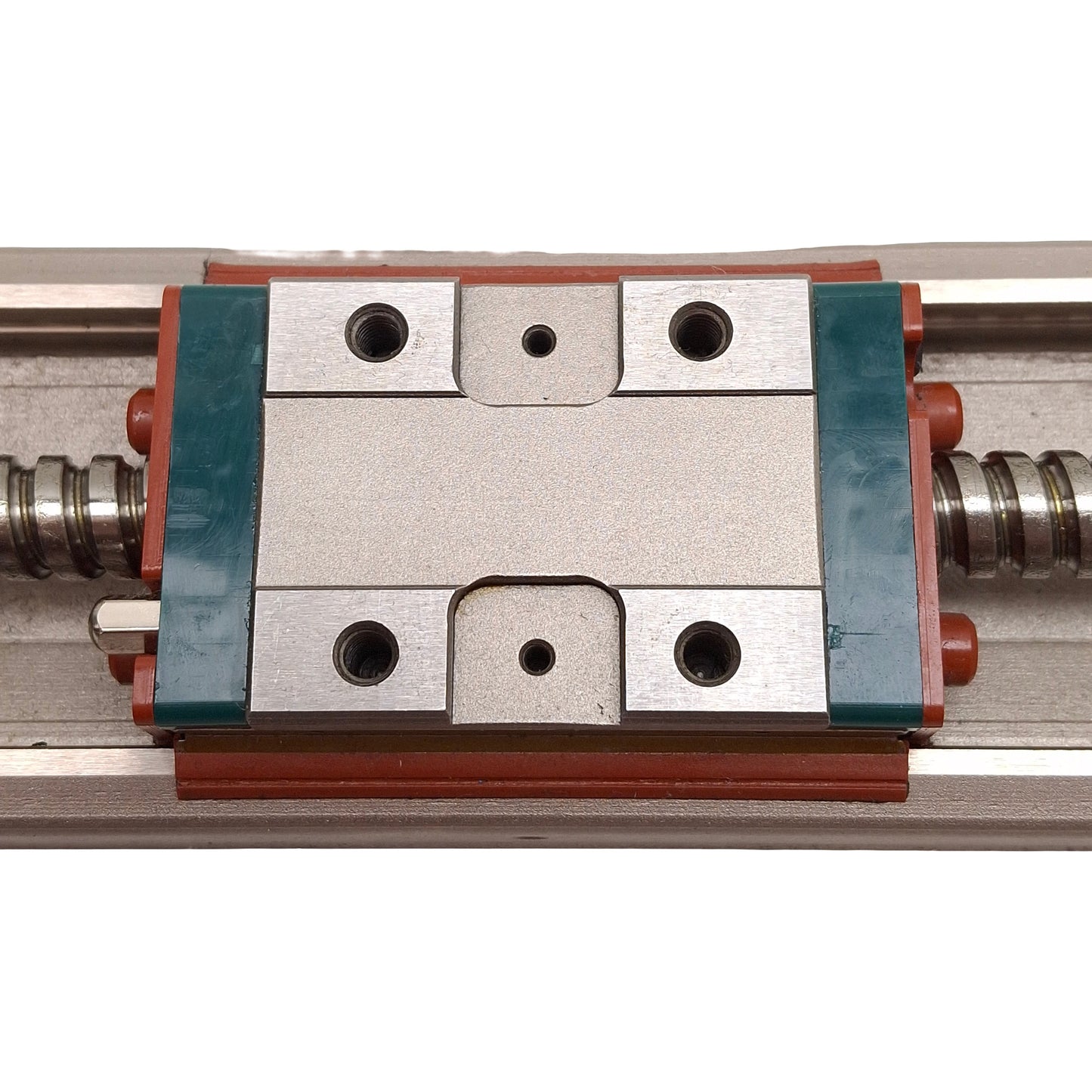 Used Hiwin KK6005P-500 Ballscrew Linear Actuator, 5mm Lead, 410mm Stroke, NEMA 23
