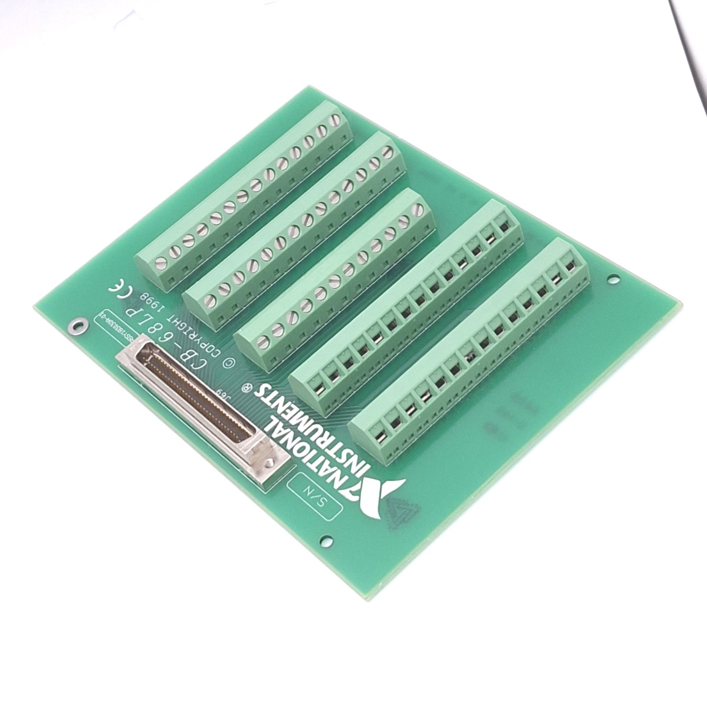 Used National Instruments CB-68LP Breakout Board, 68-Pin SCSI to Screw Terminals