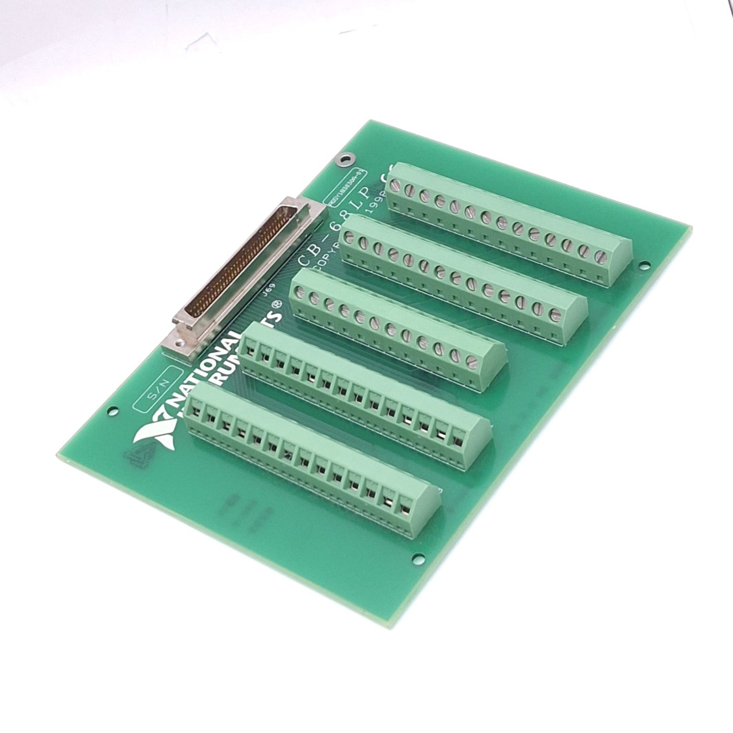 Used National Instruments CB-68LP Breakout Board, 68-Pin SCSI to Screw Terminals
