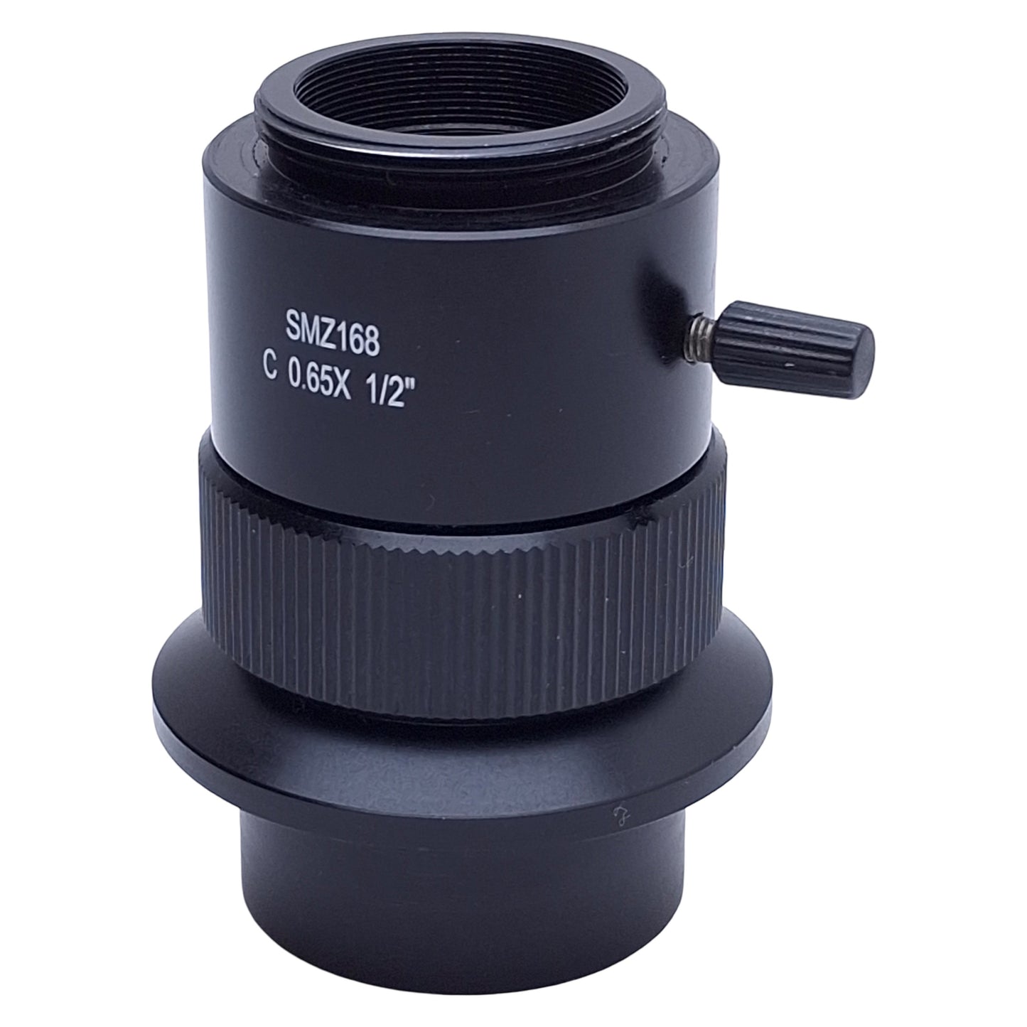 Used Motic 1101002300322 Focusable Camera Adapter For 1/2in Chip Sensors, 0.65x Mag