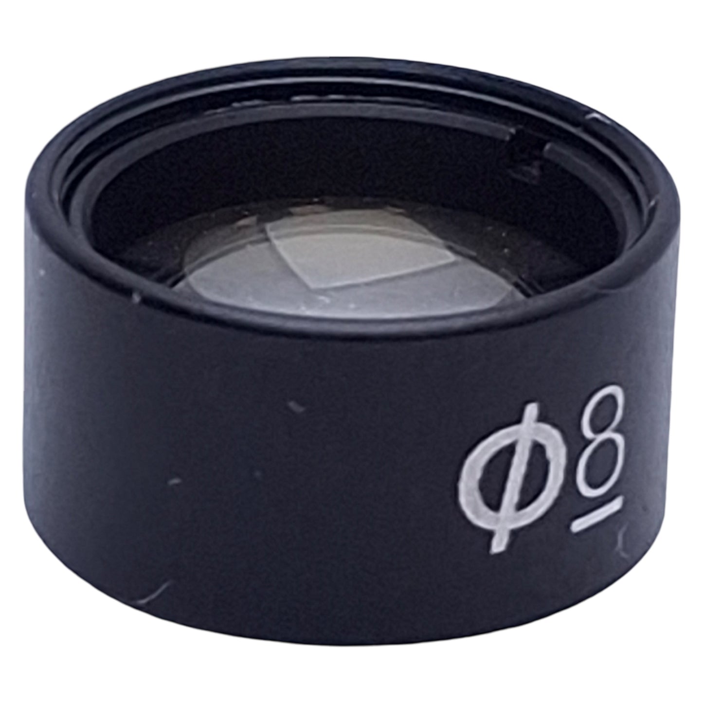 Used Dymax 81207 8mm Focusing Lens For BlueWave QX4 V2.0 LED Heads, 5mm Distance