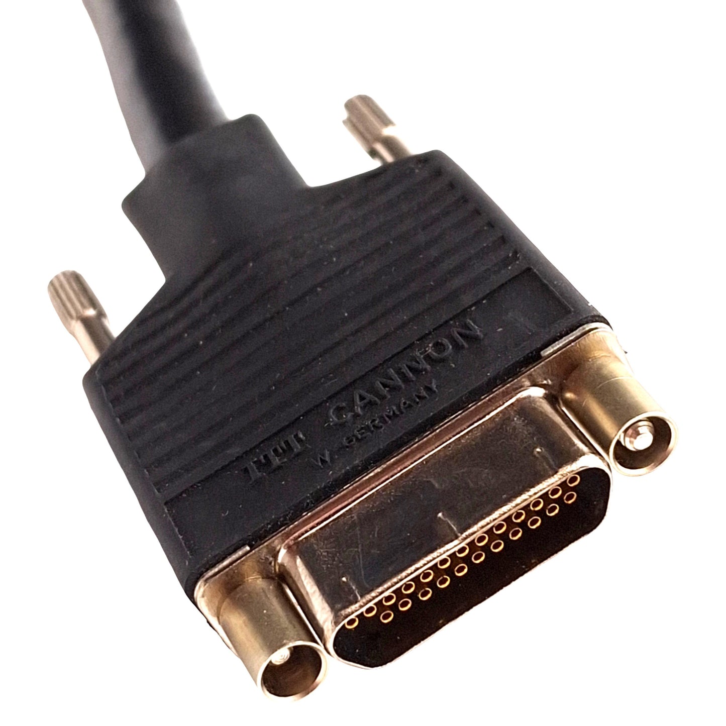 Used NI 183285C-02 24M-24F-MicroDB25M GPIB Cable, Micro DB25 Male to 24-Pin IEEE 488